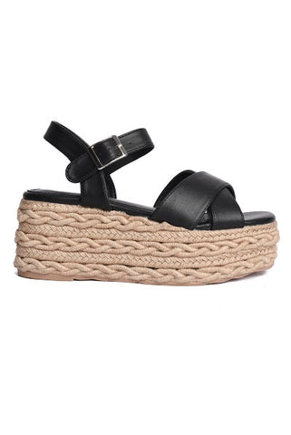 01-3223  Wedge Sandal*