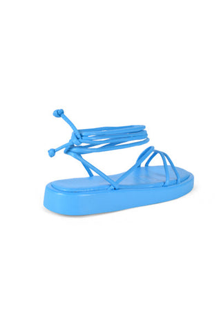 01-4264  Strappy wedge Sandal*