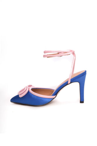 01-4320 Bow High Heel Pumps/