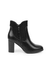 01-4546 Block heel  Ankle Boot