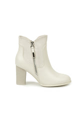 01-4546 Block heel  Ankle Boot