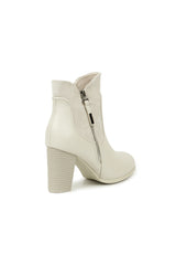 01-4546 Block heel  Ankle Boot