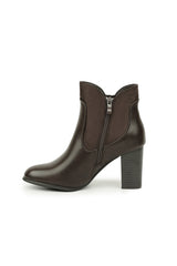 01-4546 Block heel  Ankle Boot