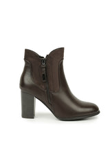 01-4546 Block heel  Ankle Boot