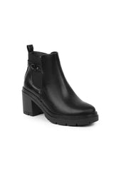 01-4547 Block heel  Ankle Boot