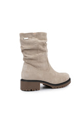 01-4554 Suede Half Boot