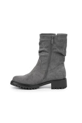 01-4554 Suede Half Boot