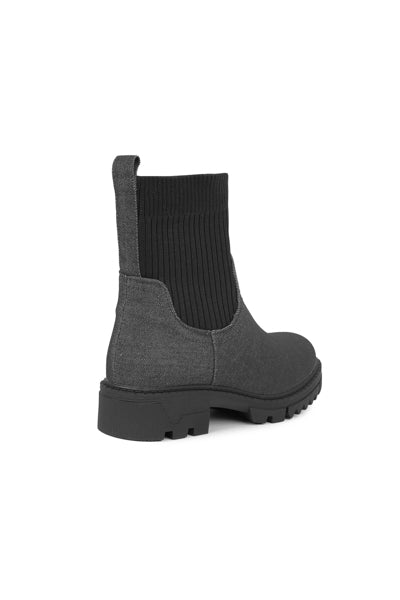 01-4560 Denim  Ankle Boot