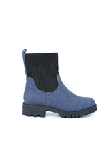 01-4560 Denim  Ankle Boot