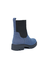 01-4560 Denim  Ankle Boot