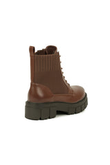 01-4587 Knit Chunky Half Boot*