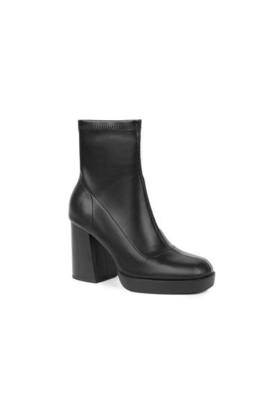 01-4590 High Heel Half Boot