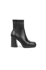 01-4590 High Heel Half Boot