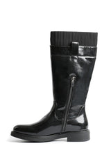 01-4596 Shiny UnderKnee Boot