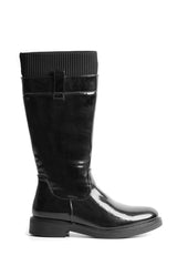 01-4596 Shiny UnderKnee Boot