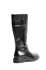 01-4596 Shiny UnderKnee Boot