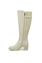 01-4603 Block heel Knee Boot