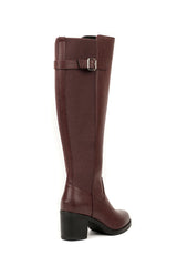 01-4603 Block heel Knee Boot