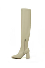 01-4609 High Heel  Overknee  Boot*