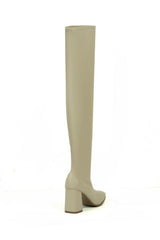 01-4609 High Heel  Overknee  Boot*