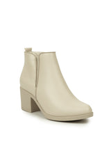 01-4618 leather Ankle Boot