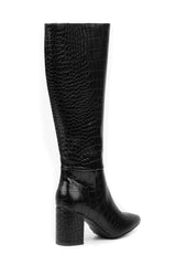 01-4619 High Heel Knee Boot