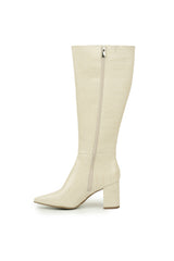 01-4619 High Heel Knee Boot