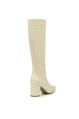 01-4619 High Heel Knee Boot