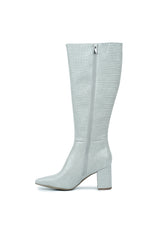 01-4619 High Heel Knee Boot