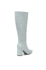 01-4619 High Heel Knee Boot