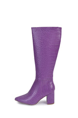 01-4619 High Heel Knee Boot