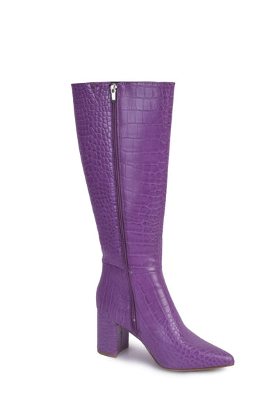 01-4619 High Heel Knee Boot