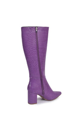 01-4619 High Heel Knee Boot