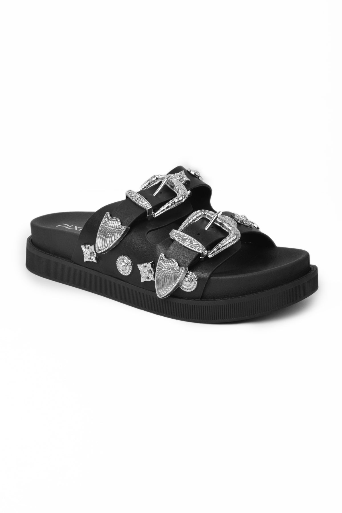 01-4835 Flat Buckle Slipper