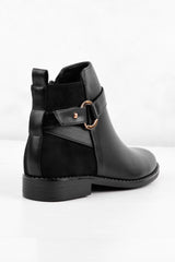 01-5018 Flat Ankle Boot