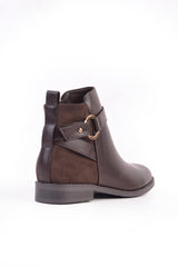 01-5018 Flat Ankle Boot