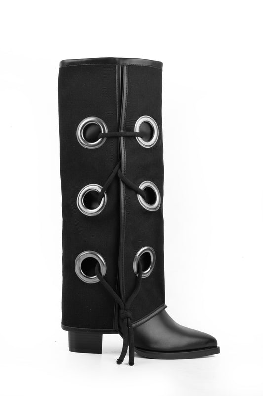 01-5037 Lassy western flap Boot