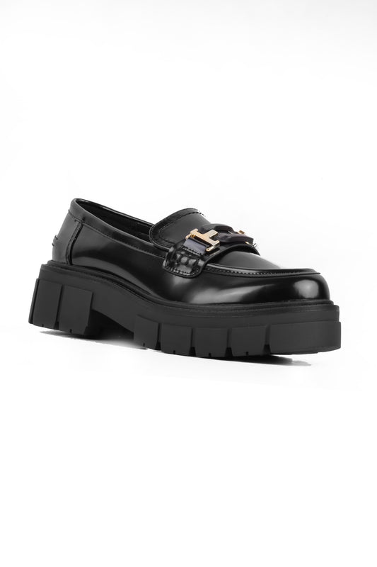 01-5056 Highheel platform loafer