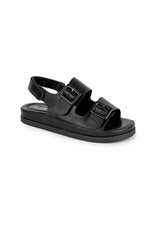 01-5217 Flat Buckle Sandal