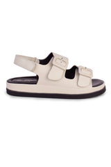 01-5217 Flat Buckle Sandal