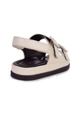 01-5217 Flat Buckle Sandal