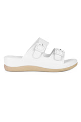 01-5221 Flat Buckle Slipper