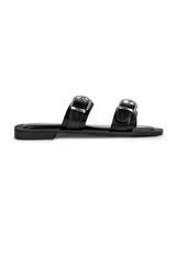 01-5340 Flat  Buckle Slipper