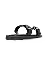 01-5340 Flat  Buckle Slipper