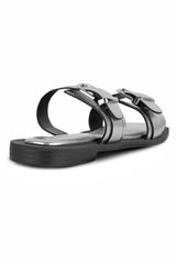 01-5340 Flat  Buckle Slipper