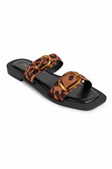 01-5340 Flat  Buckle Slipper