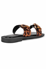 01-5340 Flat  Buckle Slipper