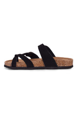 01-5370 Flat  Buckle Slipper