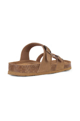 01-5370 Flat  Buckle Slipper