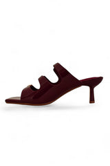 01-5388 High Heel Buckle Mule